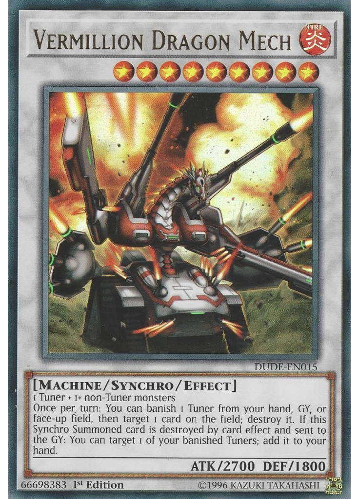 Vermillion Dragon Mech