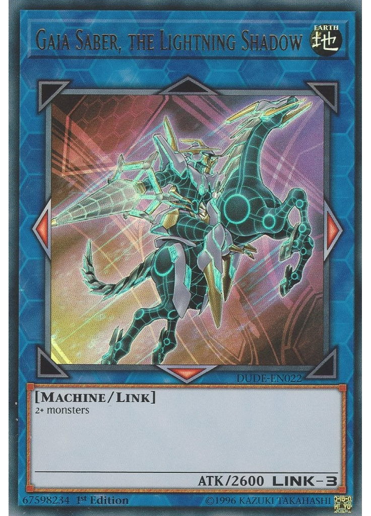 Gaia Saber, the Lightning Shadow
