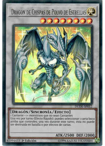 Dragón de Chispas de Polvo de Estrellas