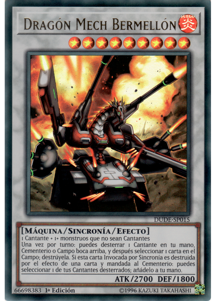 Dragón Mech Bermellón