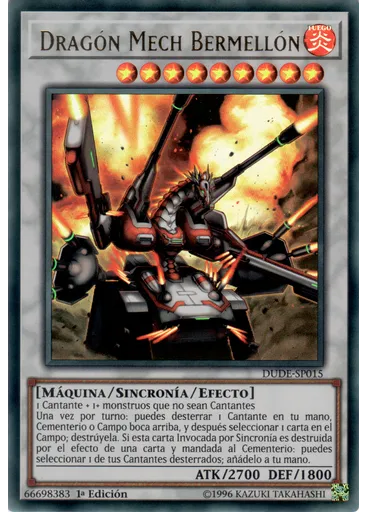 Dragón Mech Bermellón