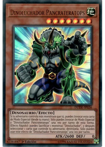 Dinoluchador Pancrateratops