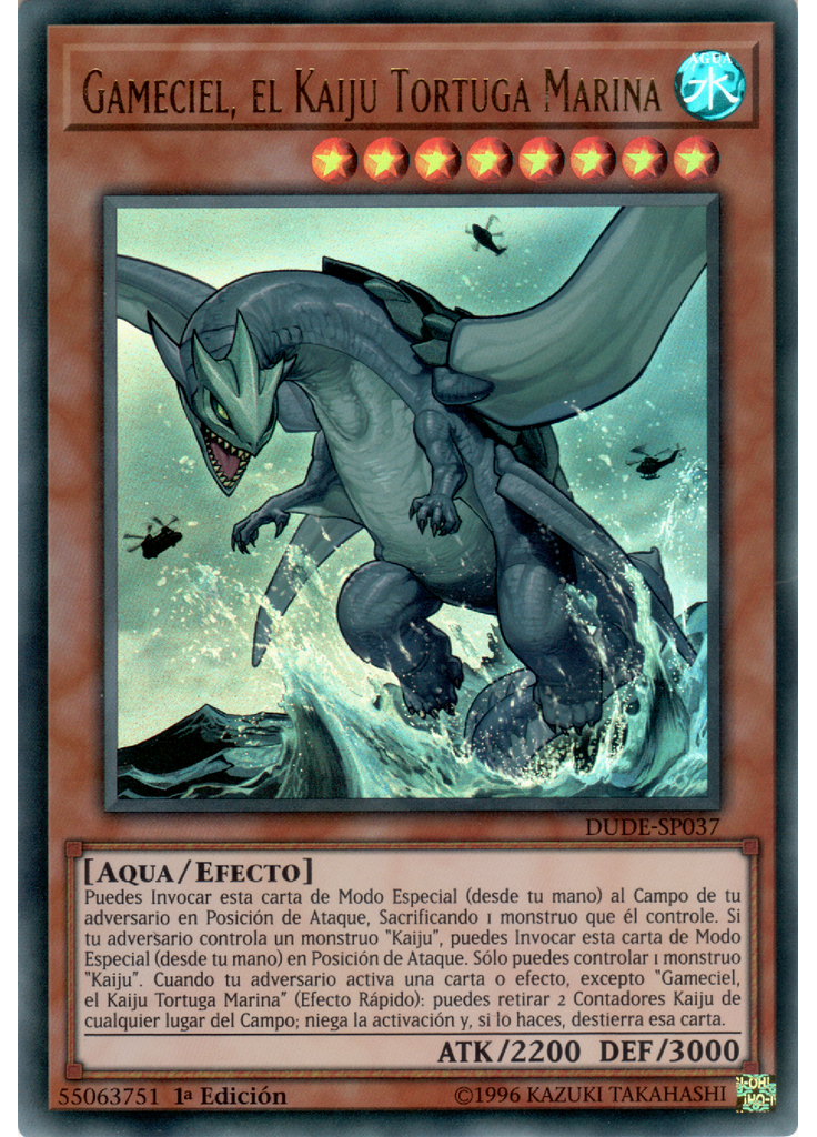 Gameciel, el Kaiju Tortuga Marina