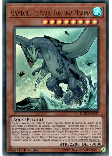 Gameciel, el Kaiju Tortuga Marina