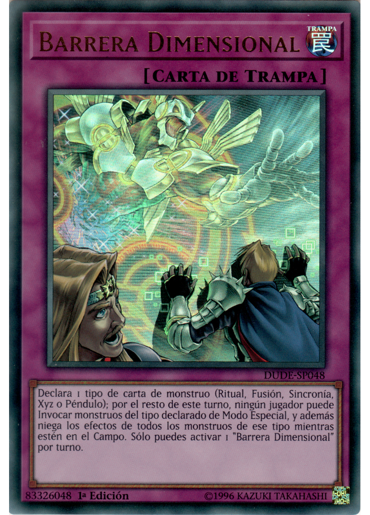 Barrera Dimensional