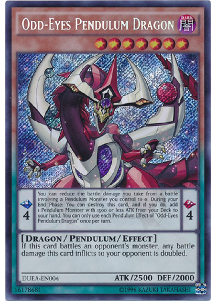 Odd-Eyes Pendulum Dragon (Secret Rare Unlimited)