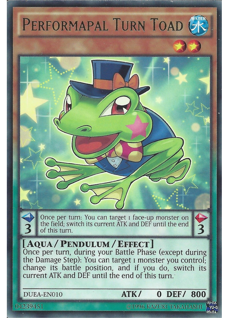 Performapal Turn Toad (Rare Unlimited)