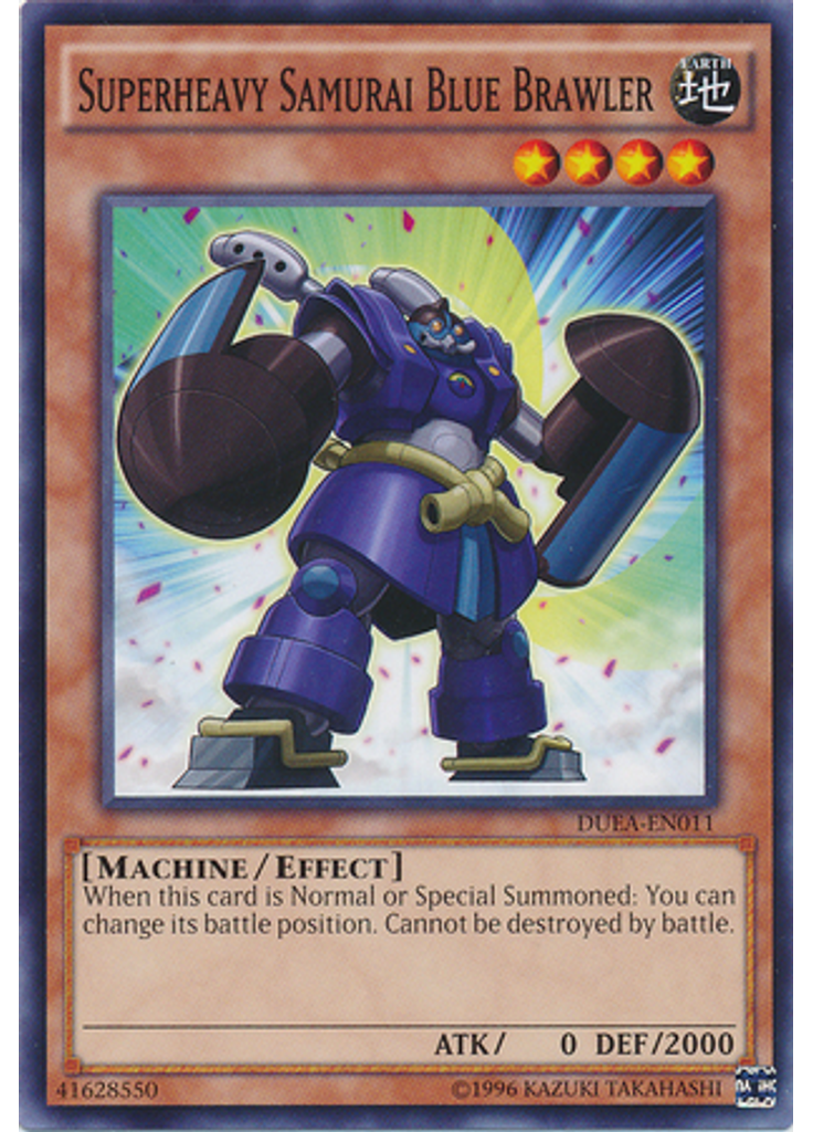 Superheavy Samurai Blue Brawler (Common Unlimited)