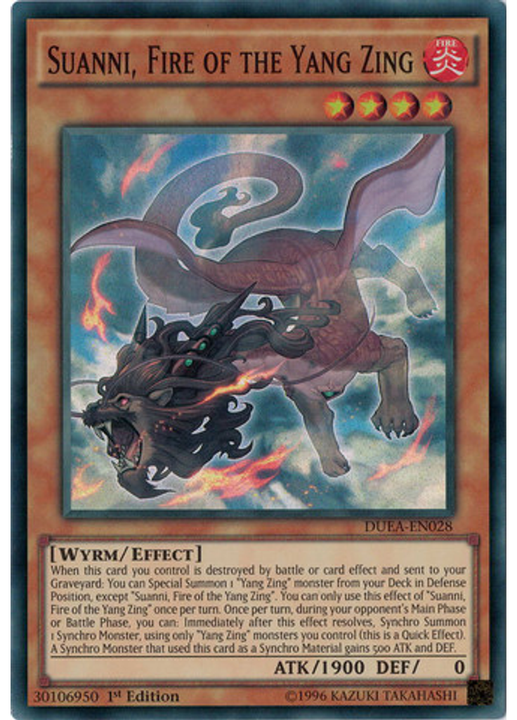 Suanni, Fire of the Yang Zing