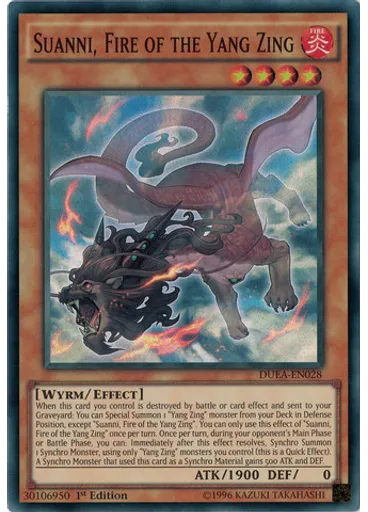 Suanni, Fire of the Yang Zing