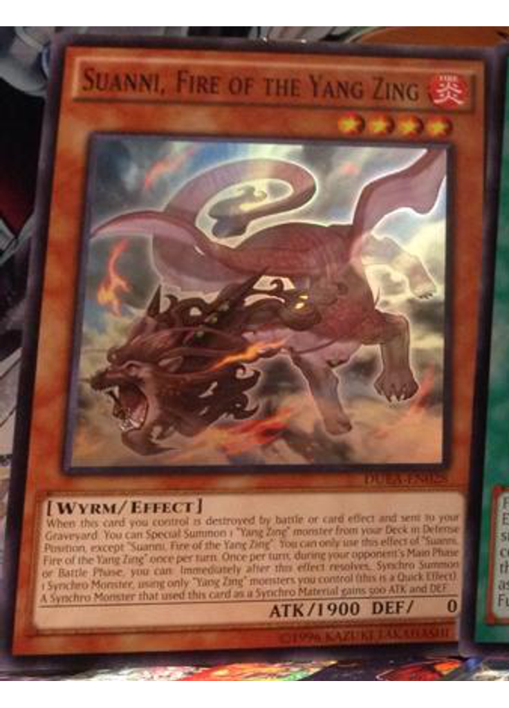 Suanni, Fire of the Yang Zing (Super Rare Unlimited Gc)