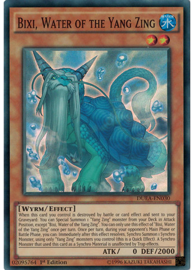 Bixi, Water of the Yang Zing