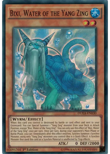 Bixi, Water of the Yang Zing