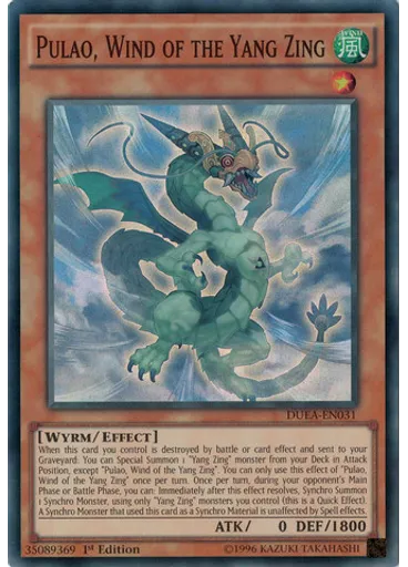 Pulao, Wind of the Yang Zing