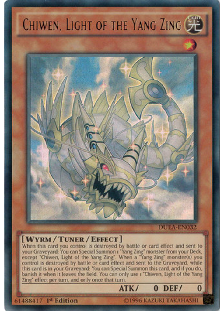 Chiwen, Light of the Yang Zing