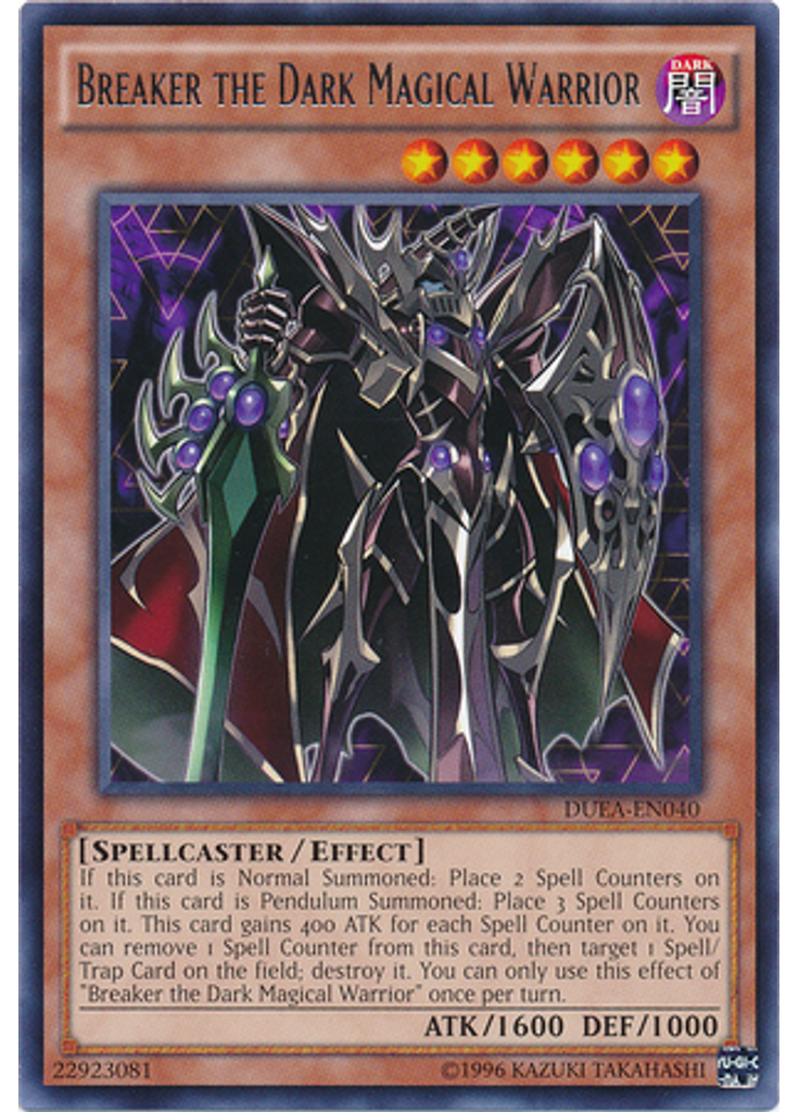 Breaker the Dark Magical Warrior (Rare Unlimited)