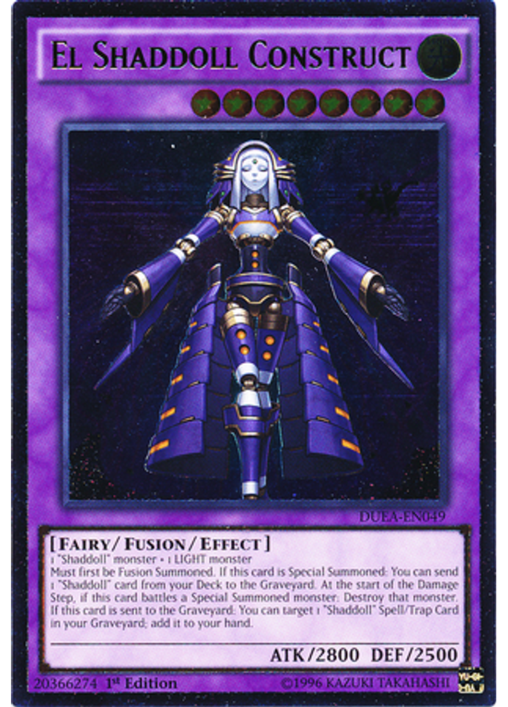 El Shaddoll Construct (Ultimate Rare 1st Edition)