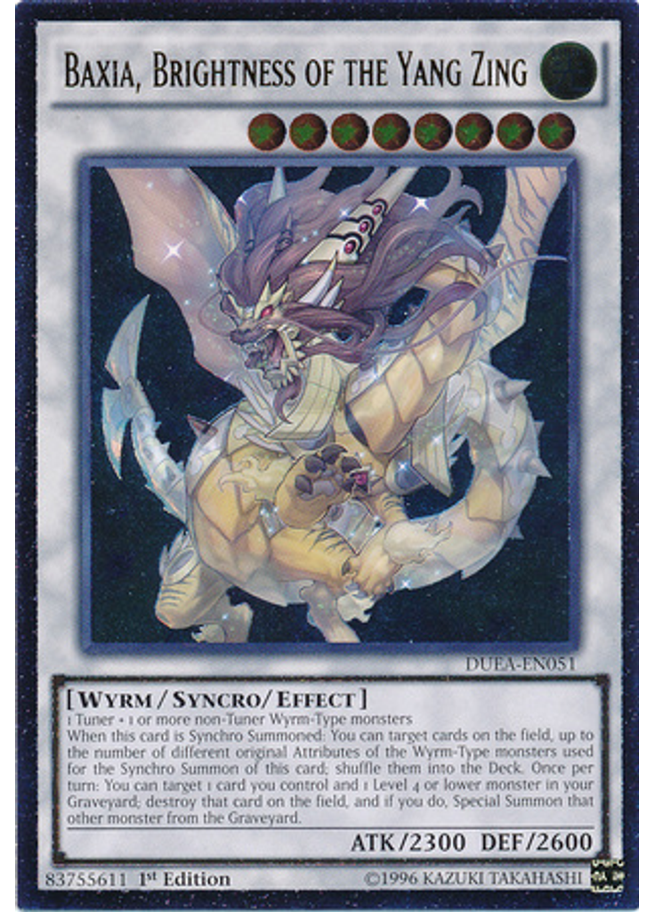 Baxia, Brightness of the Yang Zing