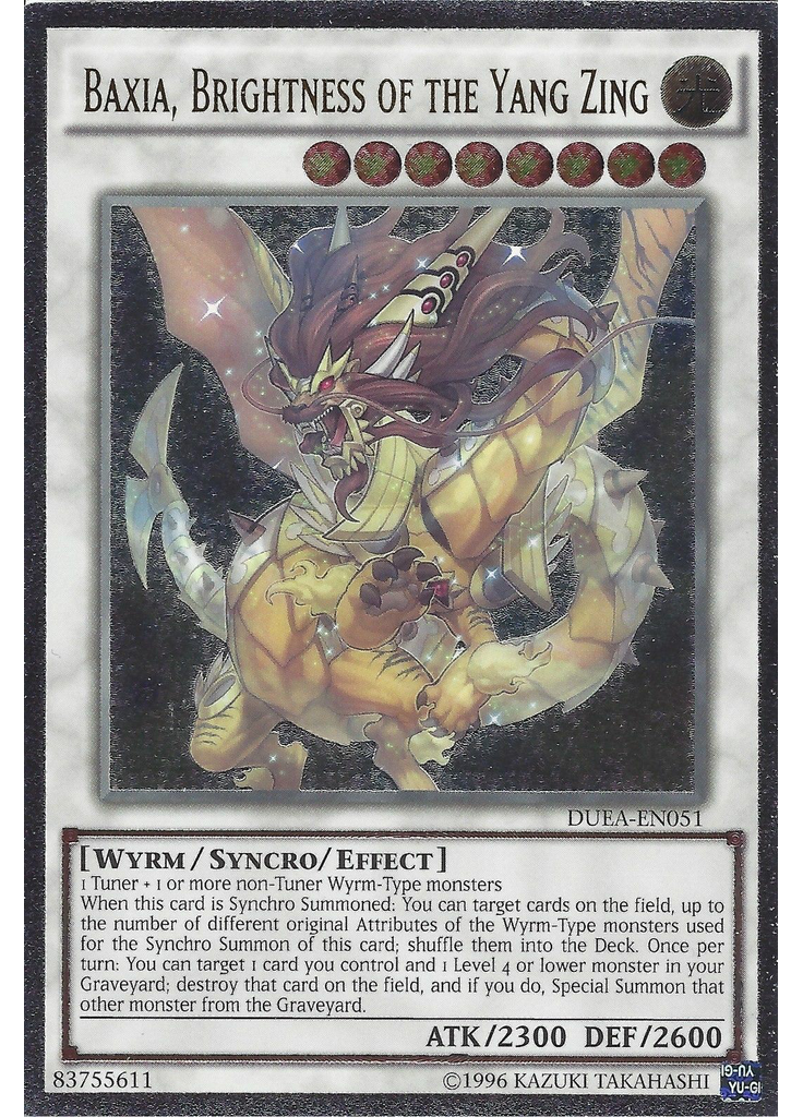 Baxia, Brightness of the Yang Zing (Ultimate Rare Unlimited)
