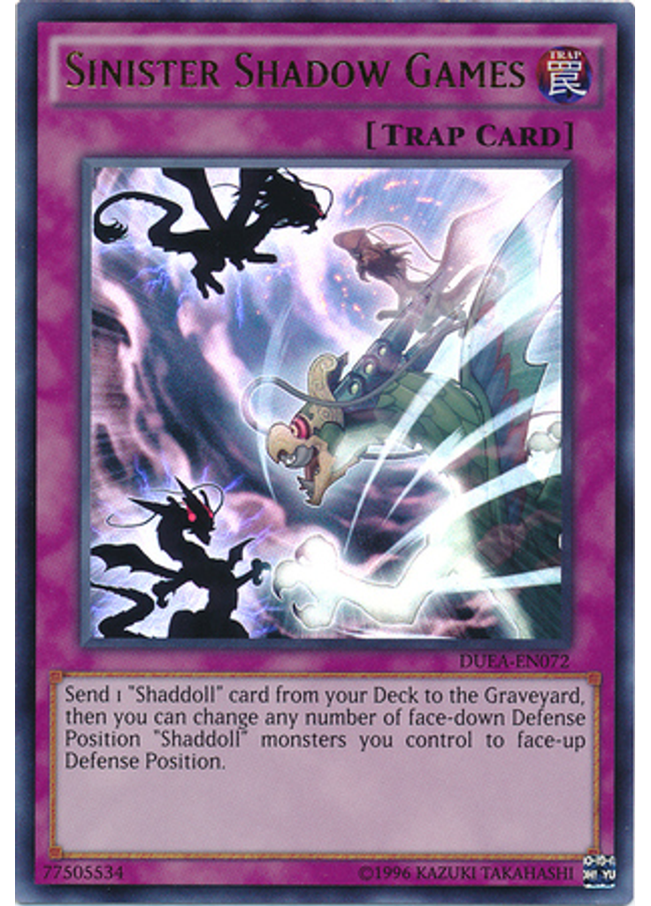 Sinister Shadow Games (Ultra Rare Unlimited)
