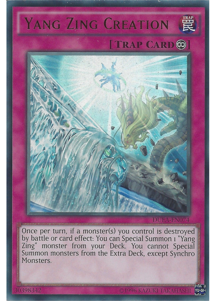 Yang Zing Creation (Ultra Rare Unlimited)