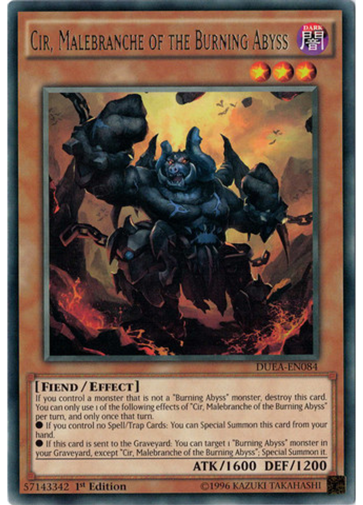 Cir, Malebranche of the Burning Abyss