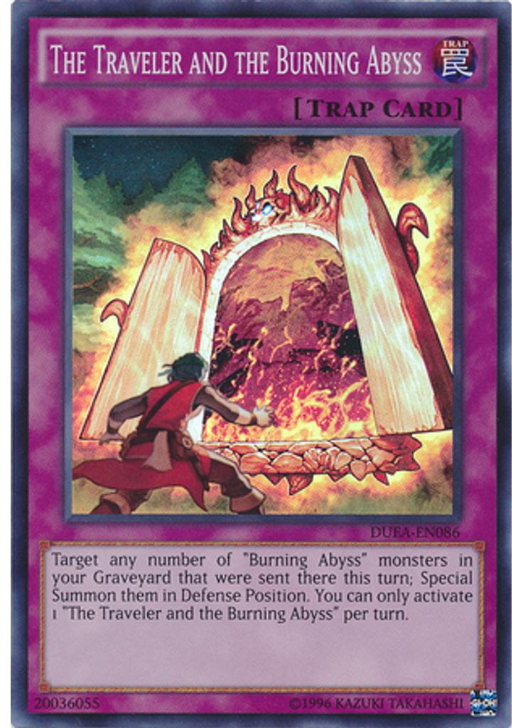 The Traveler and the Burning Abyss (Super Rare Unlimited)