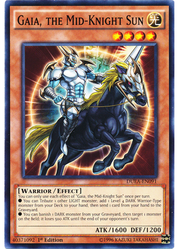 Gaia, the Mid-Knight Sun