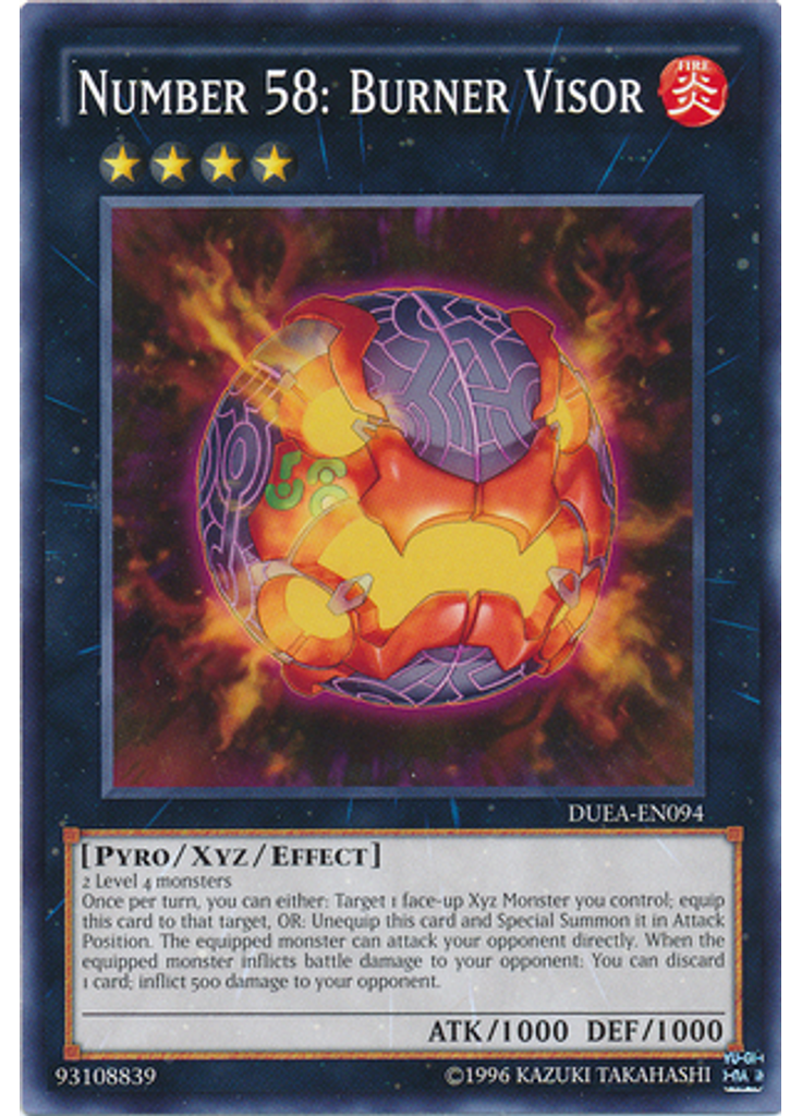 Number 58: Burner Visor (Common Unlimited)