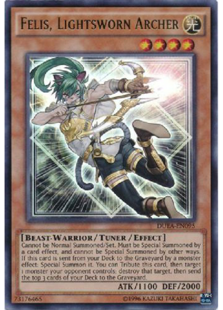 Felis, Lightsworn Archer (Ultra Rare Unlimited)