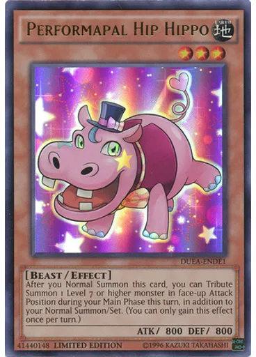 Performapal Hip Hippo — Duelist Alliance: Deluxe Edition