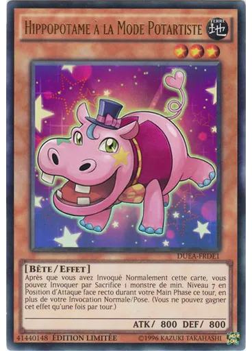 Hippopotame à la Mode Potartiste