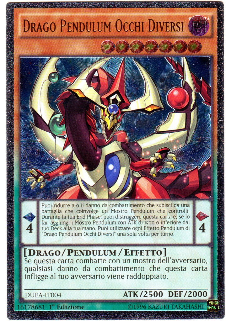 Drago Pendulum Occhi Diversi