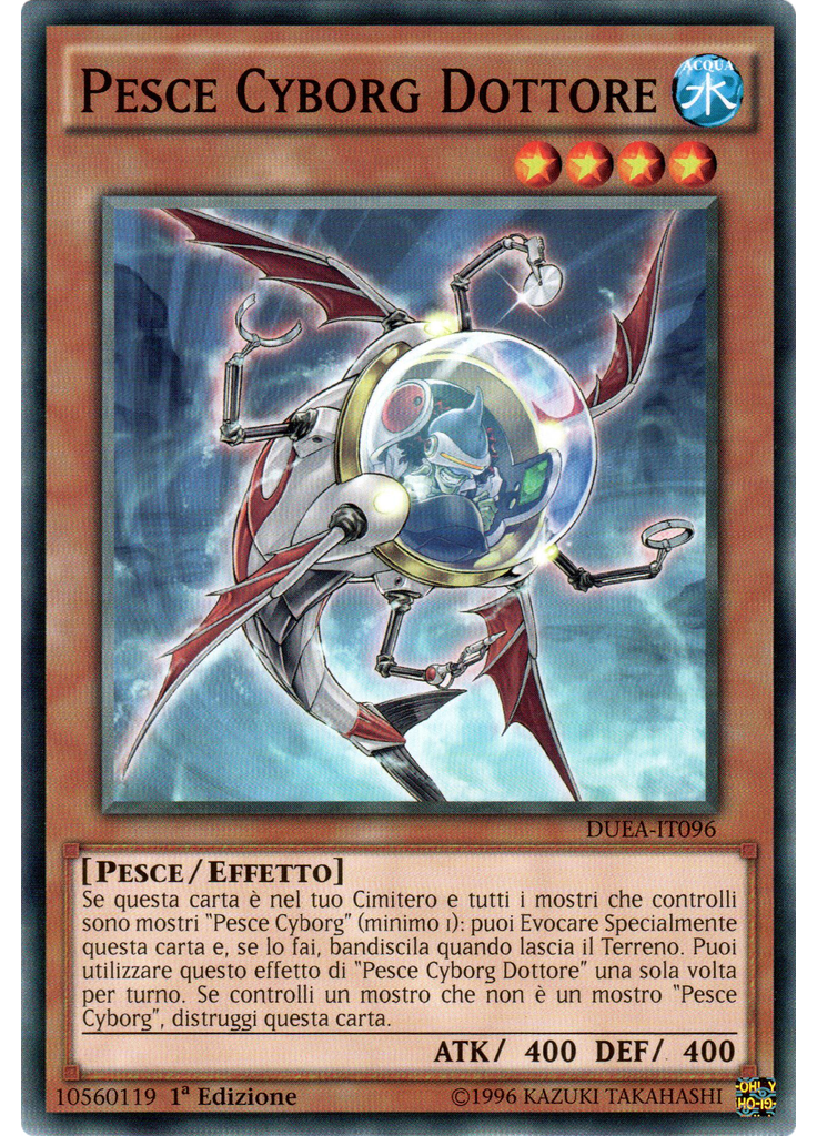 Pesce Cyborg Dottore