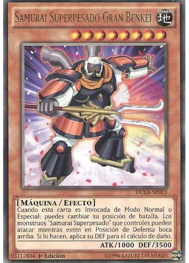Samurai Superpesado Gran Benkei