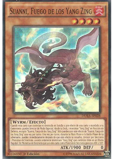 Suanni, Fuego de los Yang Zing