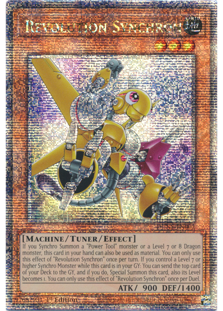 Revolution Synchron (Quarter Century Secret Rare 1st Edition)