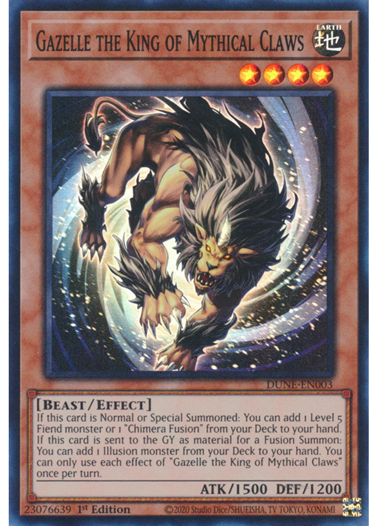 Gazelle the King of Mythical Claws