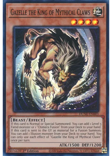 Gazelle the King of Mythical Claws