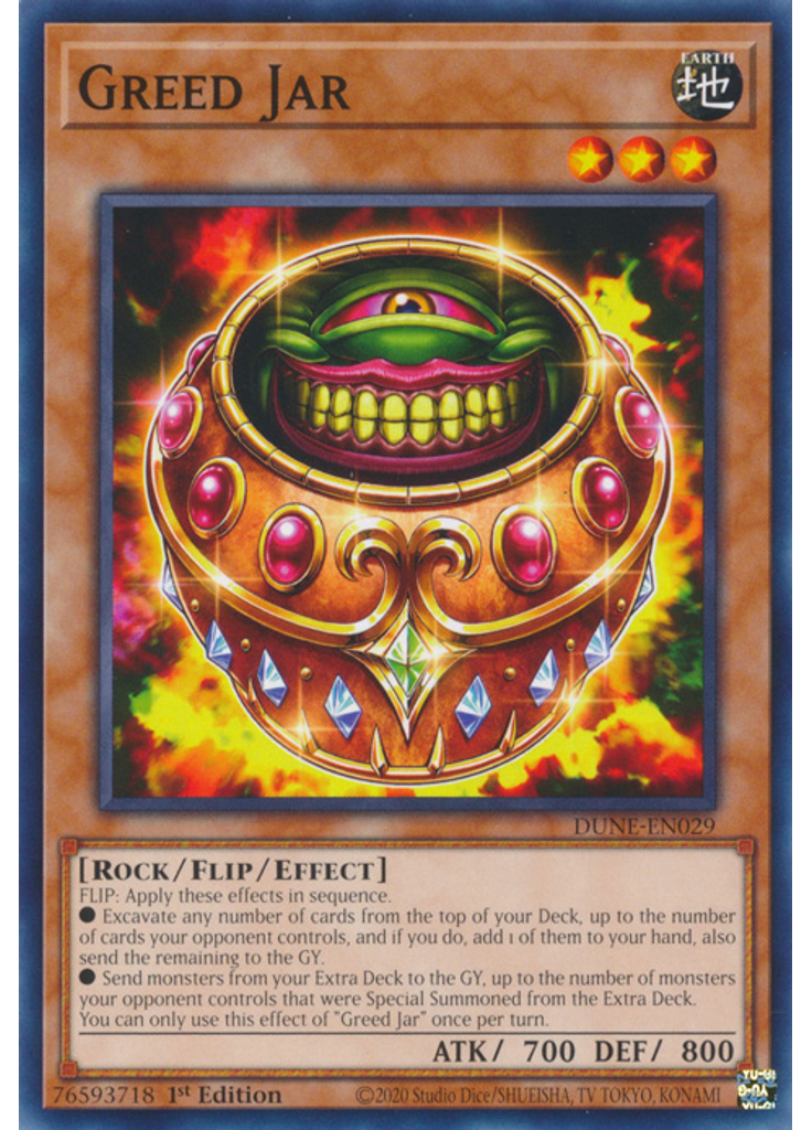 Greed Jar