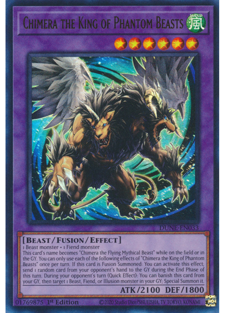 Chimera the King of Phantom Beasts