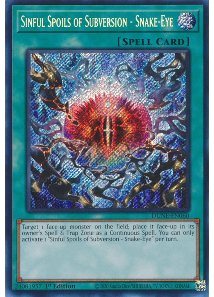 Sinful Spoils of Subversion - Snake-Eye