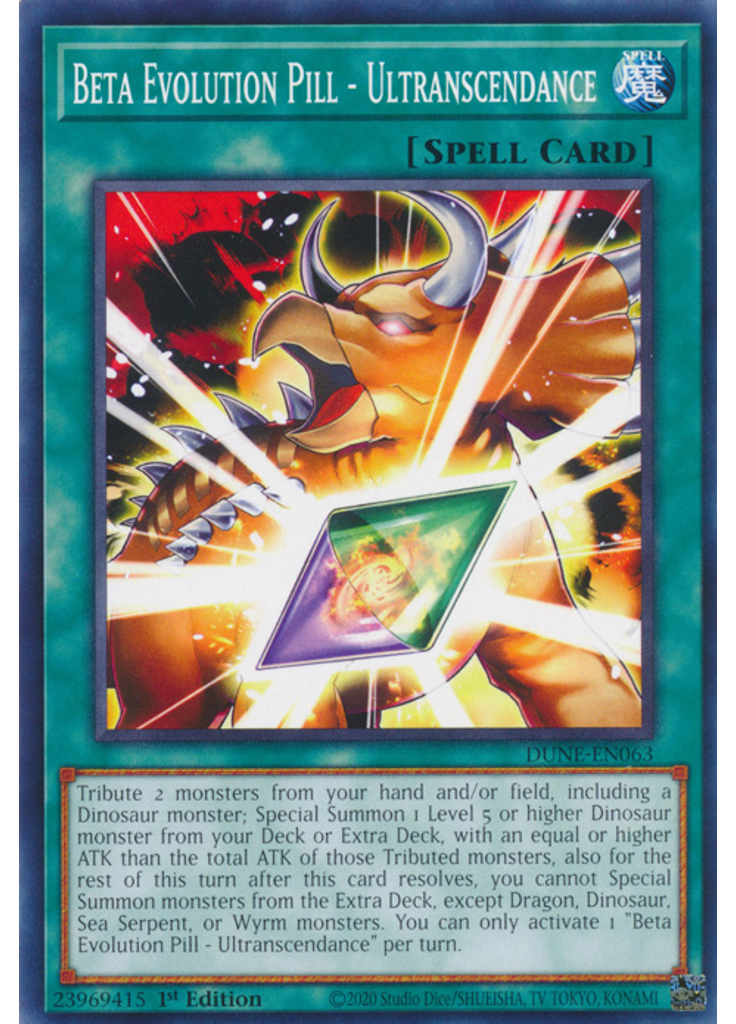 Beta Evolution Pill - Ultranscendance