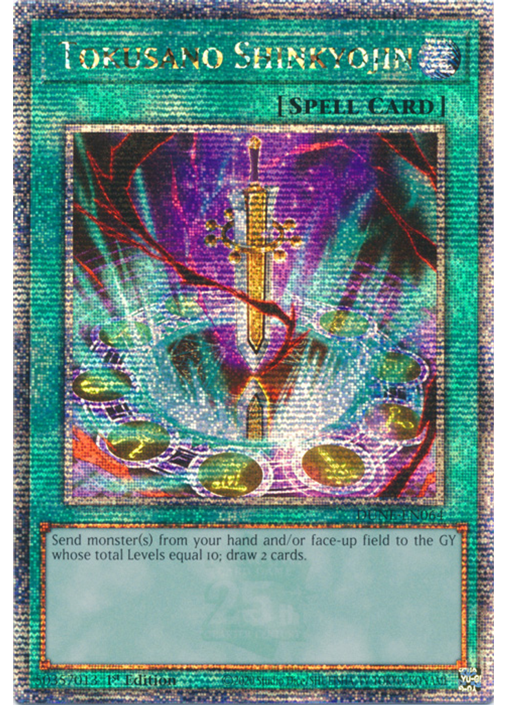 Tokusano Shinkyojin (Quarter Century Secret Rare 1st Edition)