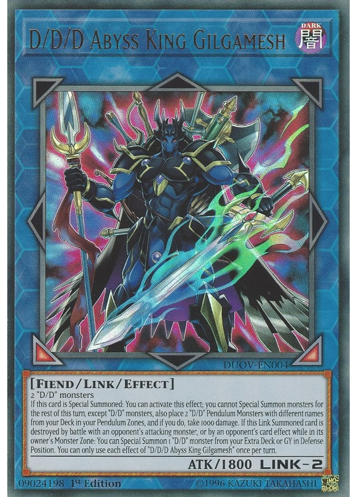 D/D/D Abyss King Gilgamesh