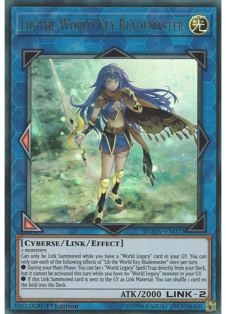 Lib the World Key Blademaster