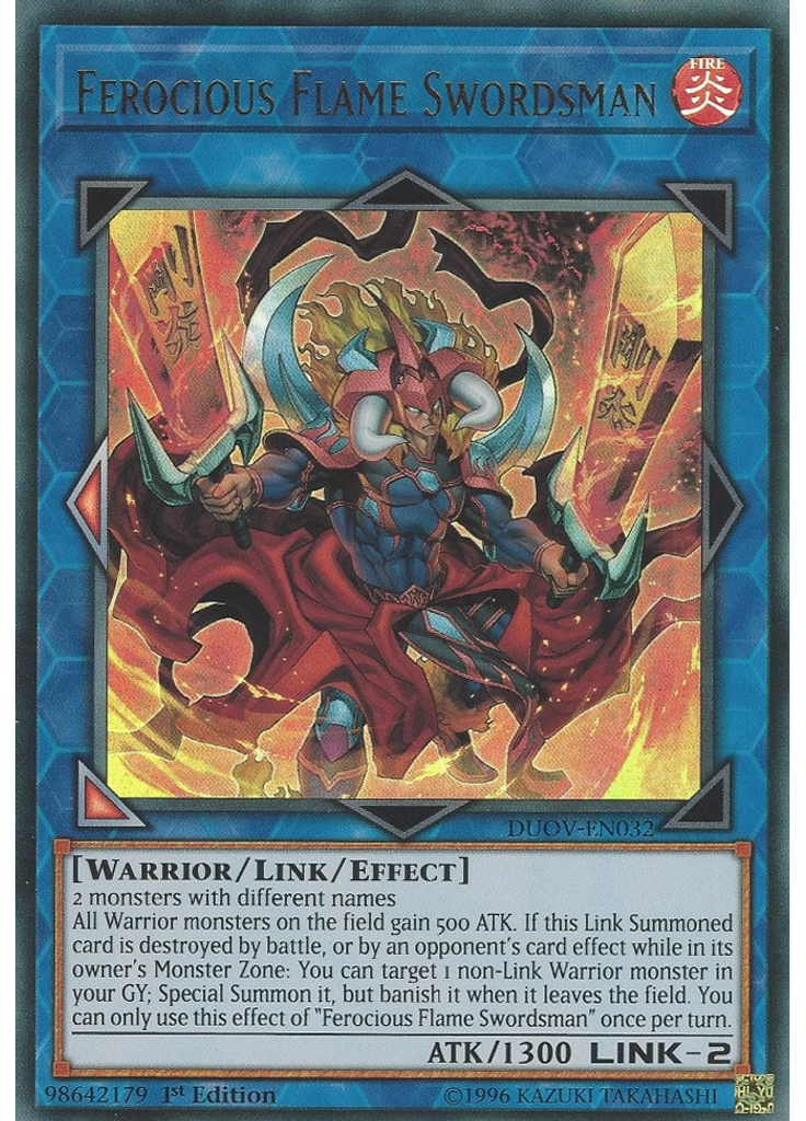 Ferocious Flame Swordsman