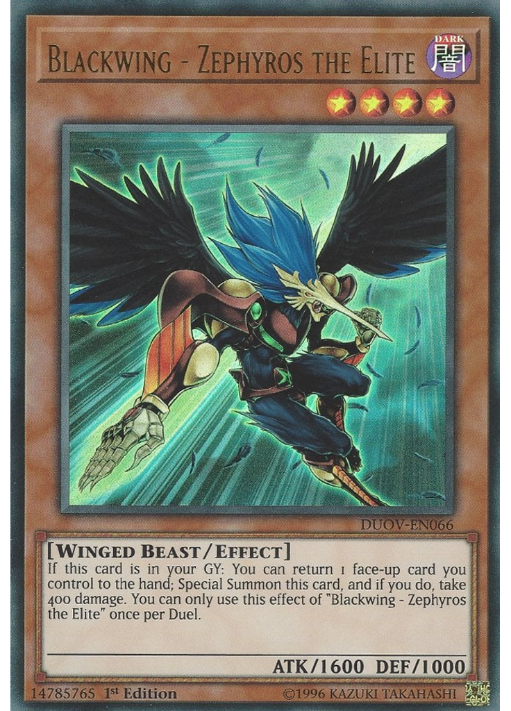 Blackwing - Zephyros the Elite