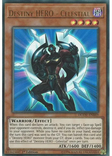 Destiny HERO - Celestial — Duel Overload