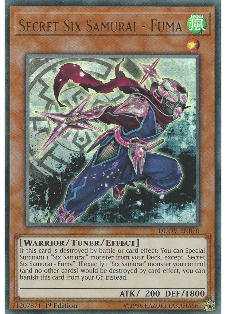Secret Six Samurai - Fuma